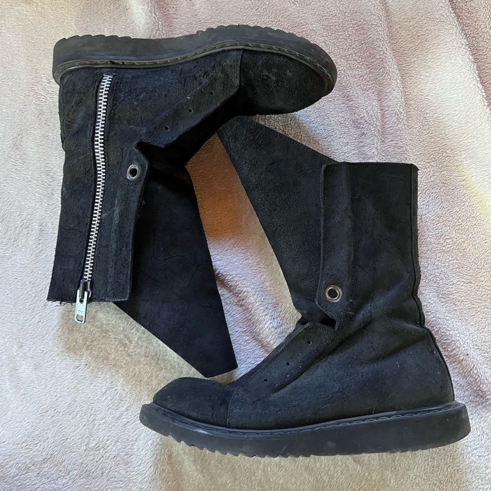 Rick Owens Megatongue Vicious Creepers. Reverse leather! Size 40.